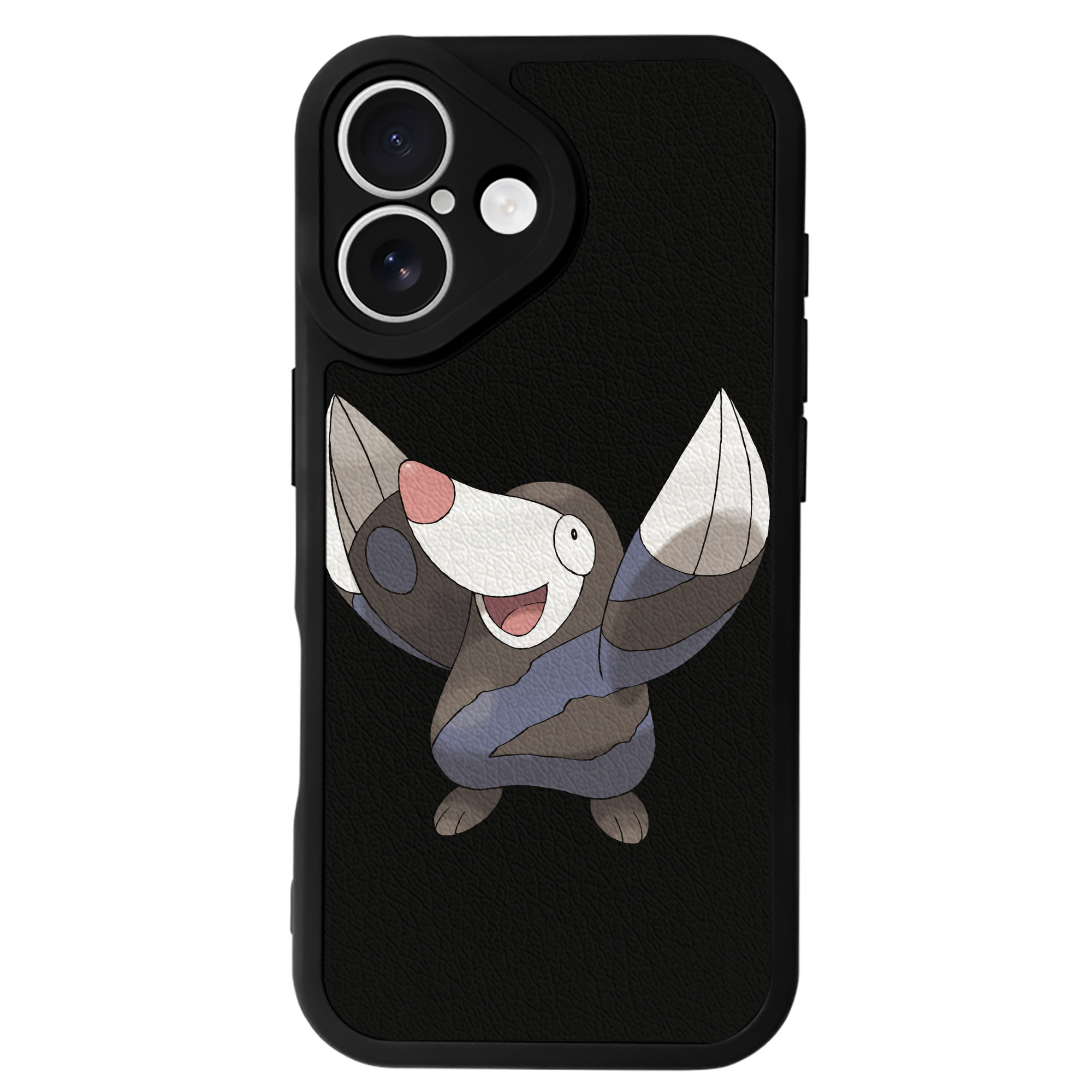（画像用） ポケットモンスター Pokémon 【iPhone 16シリーズ対応】シリコンスマホケース（レザー調） 材質：シリコン